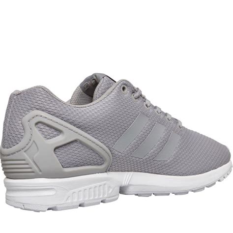 adidas zx flux grijs wit